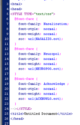 Screenshot do código fonte